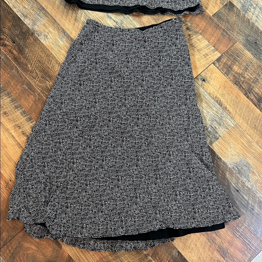 Talbots Pure Silk set - shirt and skirt - Picture 3 of 8